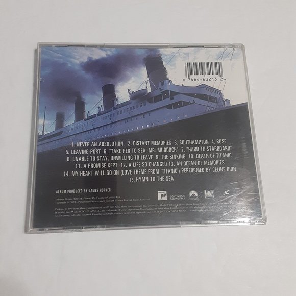 Titanic Motion Picture Soundtrack 1997 CD - Picture 2 of 3
